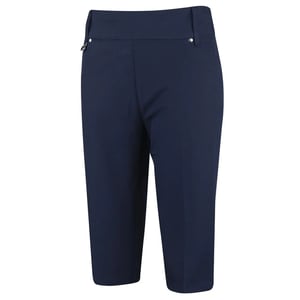 Island Green Dames/Dames Stretch Golfshorts (Donkere marine)