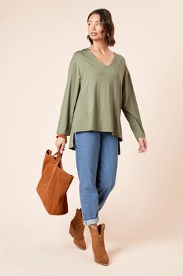 V Neck Tunic