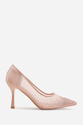 Wheres That From Womens 'Aralyn' Court Shoe With Diamante Detailing