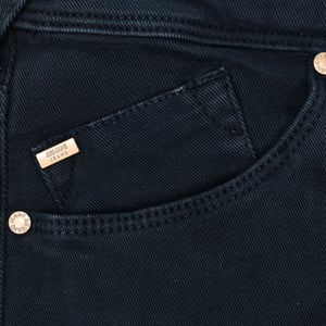 Dames lange stretch denim broek 6Y5J28-5N2FZ