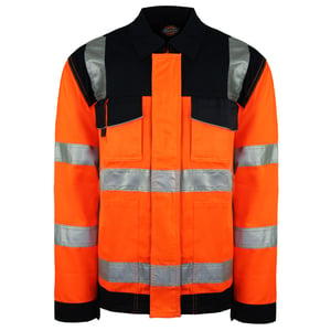 Dickies Hoge Zichtbaarheid Heren Oranje Everyday Jas