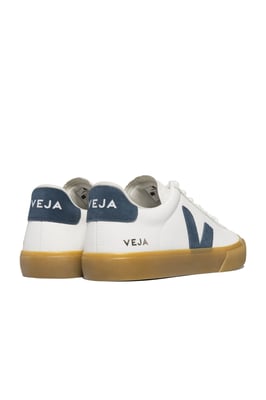 Veja Campo Chrome Free Lädertränare Extra Vit/California/Natural