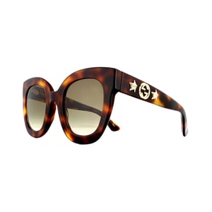 Gucci Sunglasses GG0208S 003 Havana Brown Gradient