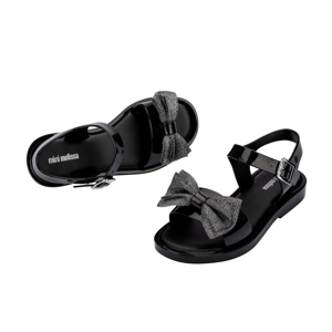 Possession Glitter Black Sandals