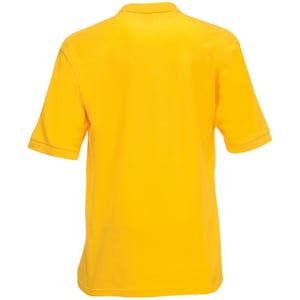 Fruit of the Loom Kinder/Kids Piqué Poloshirt met Korte Mouwen (Zonnebloem Geel)