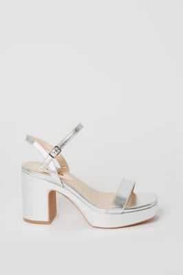 Maddie Platform High Block Heeled Sandals