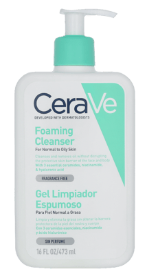 CeraVe Foaming Cleanser w/Pump473 ml.
