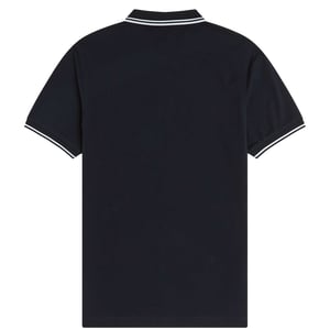 Men's Fred Perry M3600 Twin Tipped Polo Shirt in Navy