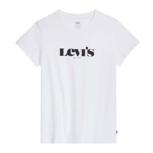 Levi's Plus Perfect New Logo T-shirt voor dames, wit
