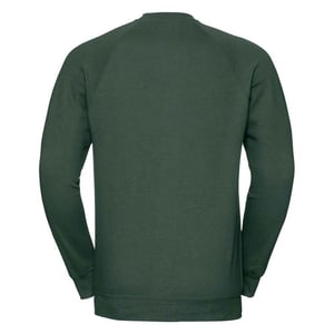 Russell Heren Spotshield Raglan Sweatshirt (Fles groen)