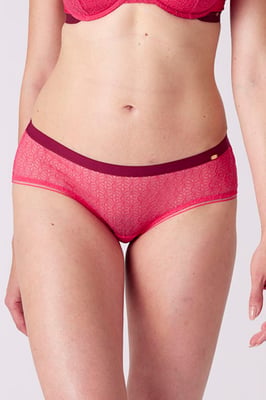 Delicate Lace Short - Watermelon