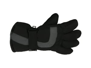 Thinsulate - Thermal Childrens Ski Gloves | Waterproof Gloves for Boys - Black