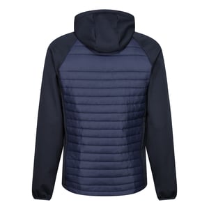 Regatta Mens Navigate Quilted Hybrid Jacket (Navy/French Blue)