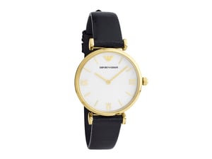 Emporio Armani AR1910 GP Mother Of Pearl Dial Black Strap