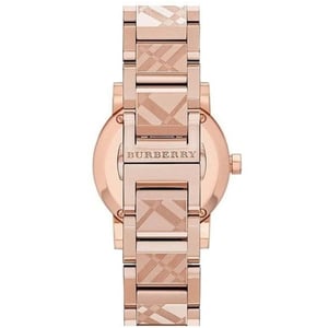Burberry BU9039 Rose GoldTone Wijzerplaat Roestvrij Staal Unisex horloge