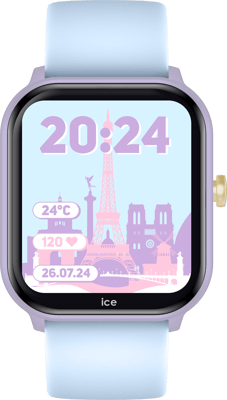 Ice Watch Ice Smart Junior 2.0 - Purple - Soft Blue Child's Blue Watch 022801
