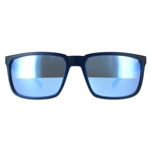 Arnette Rectangle Unisex Matte Top Navy On Ljusblå Mörkgrå Mirror Water Polarized Stripe AN4251