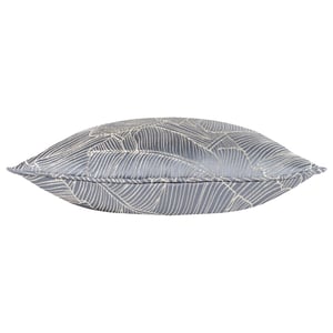 Wylder Tropics Seymour Embroidered Jacquard Satin Piped Cushion Cover
