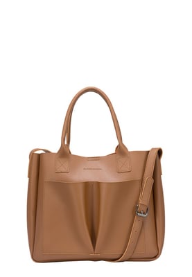 Megan XL Front Pocket Tote Bag