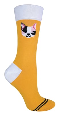 1 Par Unisex Katt Hund Strumpor med Beagle / Mops / Scotty Hund