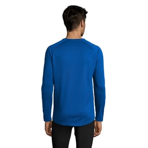 SOLS Heren Sport T-shirt met lange mouwen (Koningsblauw)