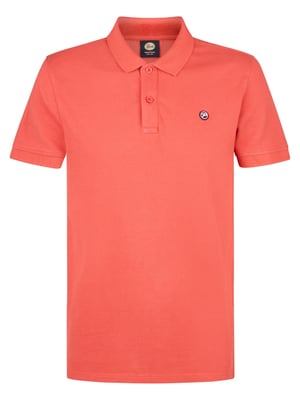 Petrol Industries - Heren Klassieke Polo Dolphin - Roze