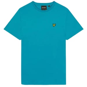 Lyle & Scott merk borstlogo vrije tijd blauw T-shirt