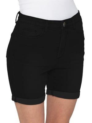 Enzo | Dames Skinny Denim Shorts