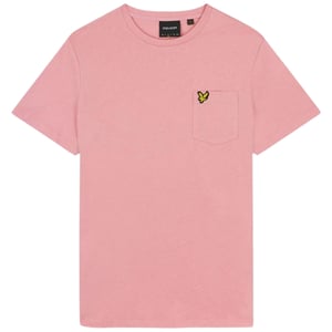 Lyle & Scott Palmroze T-shirt met zak op de borst