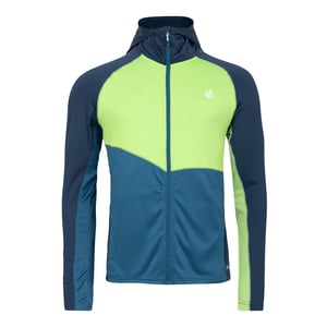 Dare 2B Mens Assimilate II Core Stretch Midlayer (Moonlight Denim/Green Flash)