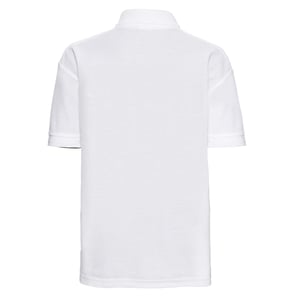 Russell Kinder/Kinder Piqué Poloshirt (Wit)