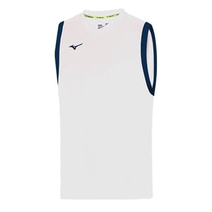 Mizuno Authentic Basketbal Heren Wit Vest