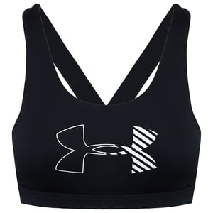 Under Armour HeatGear Dames Zwarte Sportbeha