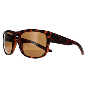 Dragon Square Mens Matte Tortoise Bronze Sunglasses