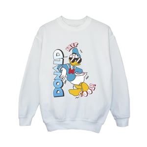 Disney Jongens Donald Duck Cool Sweatshirt (Wit)