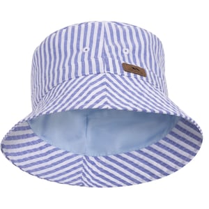 Trespass barn/ungdomar Berwick randig bucket hat (blå ton)