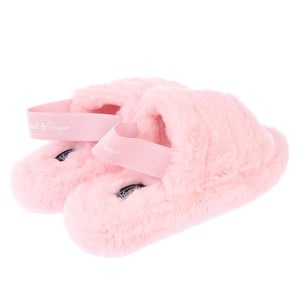 Girl's Original Penguin Junior Fluffy Slipper in Pink