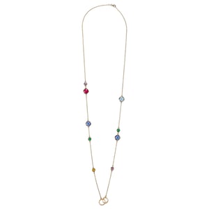 Orphelia 'Eloise' Dames 925 Sterling Zilveren Ketting - Goud ZK-7409/G