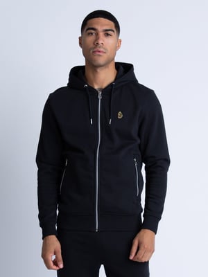Luke 1977 Men's Berlin 2 Zip Hoodie in Black