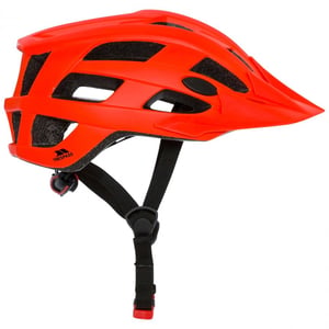 Trespass Adults Zrpokit Cycle Helmet (Neon Red)
