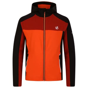 Dare 2B Childrens/Kids Thriving Core Stretch Hooded Midlayer (Puffin´s Bill/Black)