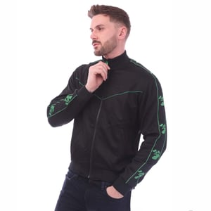 Off-white Ow Face Band Slim Tracktop Svart