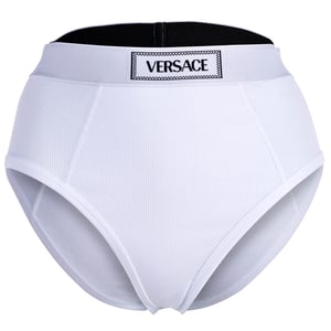 Versace Highleg Rib - Katoen Rib Elastische Canet Brief