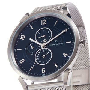 Pierre Cardin Pigalle Boulevard herenhorloge Zilverkleurig CPI.2028