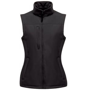 Regatta - Dames Flux Softshell Bodywarmer (Waterafstotend & Windbestendig) (Zwart)