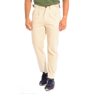 Long trousers with straight cut hems and belt loops TMT013-TW321 man
