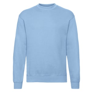 Fruit of the Loom Uniseks klassiek ingelegd sweatshirt voor volwassenen
