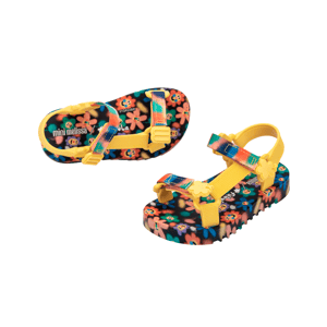 Playtime x Fabula Yellow/Black Sandals
