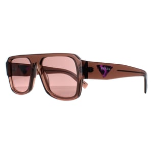 Prada Aviator Mens Transparent Brown Light Brown PR22YS