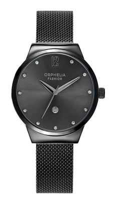 Orphelia Fashion Optima Dames Zwarte Horloge OF714815